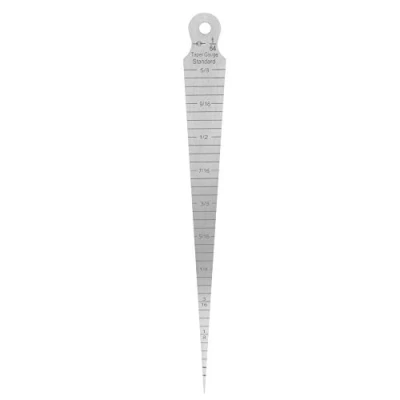 Imagen de 0 15 Mm Calibre Cónico de Acero Inoxidable, Espesores, Soldadura, Palpador Cuña, Herramienta Inspección Medición Huecos, Rectificado Fino Para Cónica