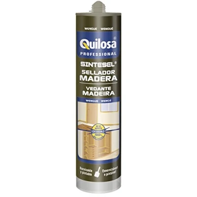 Imagen de Quilosa T006585 Sellador en base acuosa para juntas de madera, Wengue