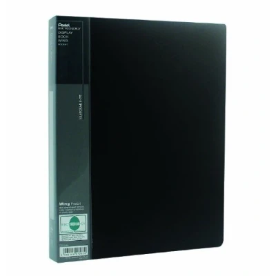 Imagen de Pentel DCF446A Carpeta archivadora (tamaño A4, 60 fundas), color negro