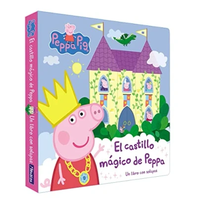 Imagen de Peppa Pig. libro de cartón con solapas El castillo mágico Peppa: Un
