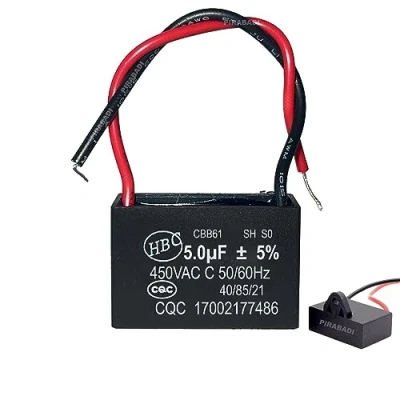 Imagen de Condensador CBB61 5uf 5µF 5 µF uF 450V arranque motor [786]
