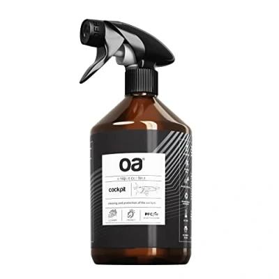Imagen de OA Limpia Salpicaderos Coche CAR Cockpit (500 ml) I Limpiador de Restaurador Plasticos Hidratador Efecto Mate PFC free