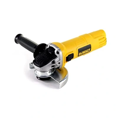 Imagen de Dewalt DWE4057 QS Mini amoladora 125mm 800W 11.800 RPM Suave + Bloqueo y re Arranque, 800 W, 230 V, Amarillo/Negro