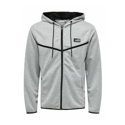 Imagen de Only &amp; Sons Sudadera con cremallera, Hombre, Talla: XL, Hellgrau