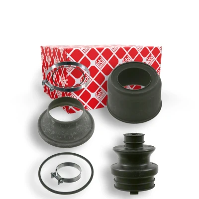 Imagen de FEBI BILSTEIN 10030 Fuelle Palier Eje trasero, lado de rueda Caucho con material montaje añadido abrazaderas MERCEDES BENZ: SL Cabrio norauto,