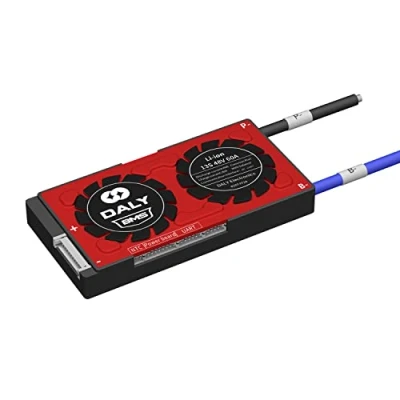 Imagen de Daly Smart BMS 13S Li Ion 48V 60A, Placa Protección Inteligente de Batería, con Bluetooth, NTC, Equilibrio