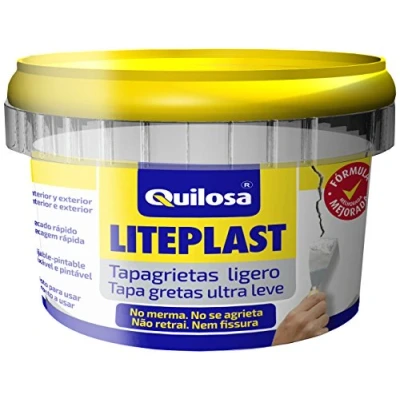 Imagen de Quilosa Liteplast Pasta para grietas (250 ml, ligero) color blanco