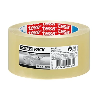 Imagen de Tesa TE58172 00000 00 Tesapack Standard PP Ruidoso 66 m x 50 mm Transparente