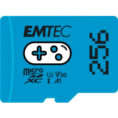 Imagen de Tarjeta Microsd Emtec 256gb Azul Nintendo Switch