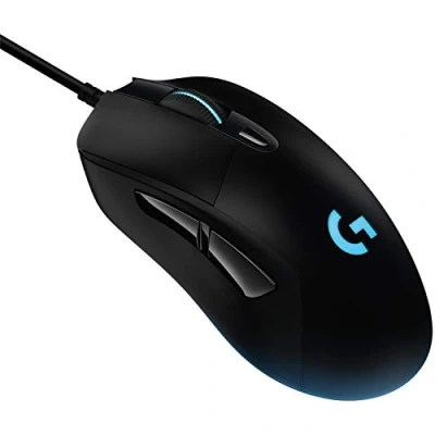 Imagen de Ratón gaming Logitech G G403 Hero, 25.600 ppp, Lightsync, Peso y botones personalizables, Diseño ergonómico, Negro