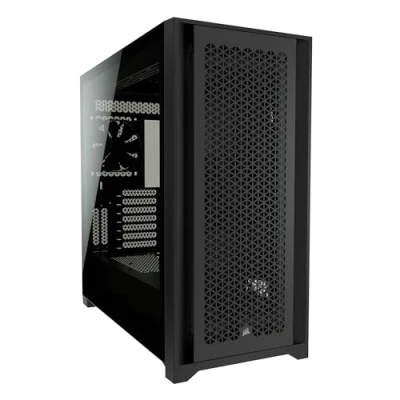Imagen de Corsair 5000D Airflow Chasis de PC ATX Semitorre con Cristal Templado, Color Negro