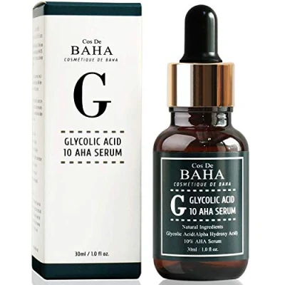 Imagen de Cos De BAHA Sérum glicólico para la noche, piel propensa al acné 1Fl Onzas 30ml