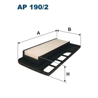 Imagen de FILTRON AP 190/2 Filtro de aire 50 160 306 Cartucho filtrante SUZUKI: IGNIS 2, Wagon R+ II Hatchback, OPEL: Agila A, SUBARU: JUSTY 3