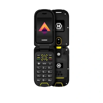 Imagen de Robusto teléfono Flip Hammer Bow LTE 4G sin Contrato a Prueba de Agua Polvo IP68 con Gran batería 1200mah