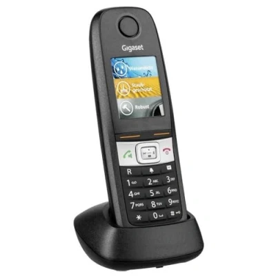 Imagen de Gigaset E630HX Telefono Cordless Aggiuntivo, Vivavoce, Vibrazione e LED Luminoso, Nero, One Size