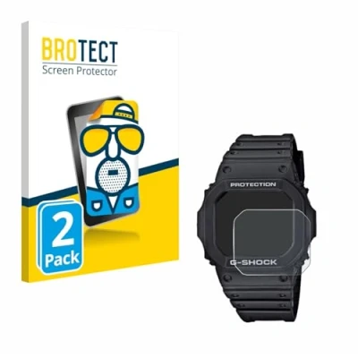 Imagen de BROTECT Protector Pantalla Anti Reflejos para Casio G Shock GW M5610 1ER (2 Unidades) Película Mate Huellas