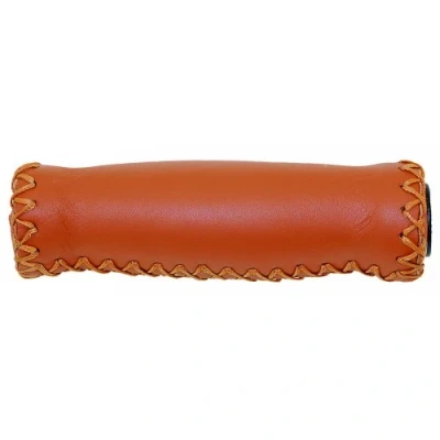 Imagen de VELO Leather Mango de Cuero Genuino, Color marrón