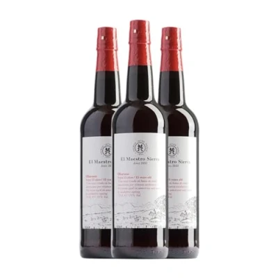 Imagen de Maestro Sierra Oloroso Palomino Fino Jerez Xérès Sherry 75 cl Vino generoso (Caja de 3 Botellas cl)