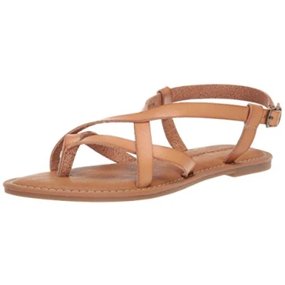 Imagen de Amazon Essentials Sandalias de Tiras Informal Mujer, Natural, 36 EU