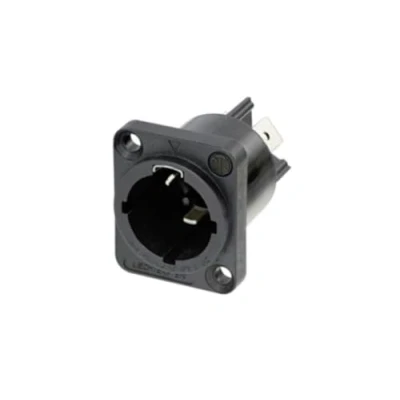 Imagen de Neutrik POWERCON TRUE1 TOP 16 A, CONECTOR DE CHASIS MACHO CON BLOQUEO