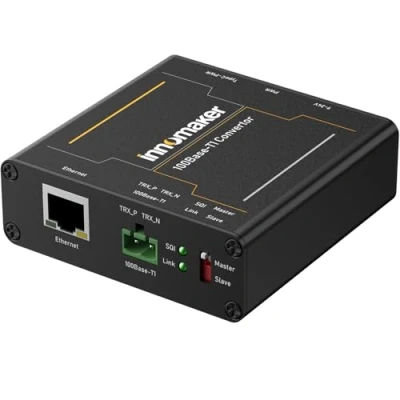 Imagen de Dispositivo convertidor de medios Ethernet 100BASE 2 cables T1 a rápido TX Automotive IEEE compatible con transmisión Fullduplex 100Mbit/s