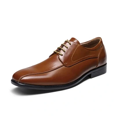 Imagen de Bruno Marc Zapatos de Traje para Hombre, con Cordones.,Size 42,Marrón,DP03 E