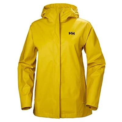 Imagen de Helly Hansen W MOSS Impermeable, Mujer, Talla: XS, Essential yellow