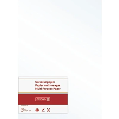 Imagen de Baier &amp; Schneider Papel multiusos (mate, A4, 120 g/m², 35 hojas), color blanco perla