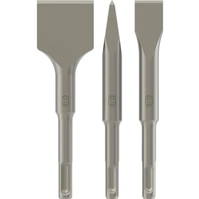 Imagen de Bosch 2 608 690 180 Juego de cinceles 3 piezas SDS plus 140; 140x20;140x40 mm (pack 3)