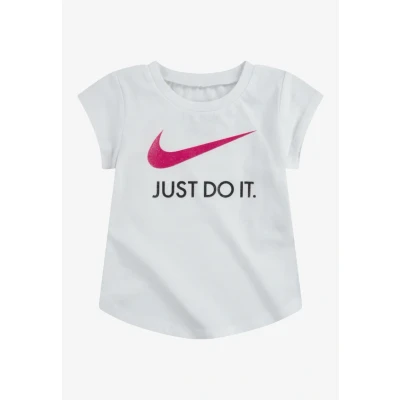 Imagen de NIKE Camiseta de Manga Corta Infantil Swoosh JDI Blanco