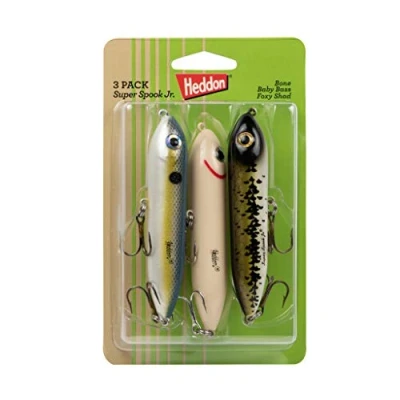 Imagen de Heddon Super Spook JR 3 Pack Kits de senuelos