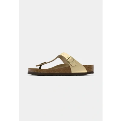 Imagen de Birkenstock Gizeh BF Regular Pantuflas, Mujer, Talla: 40, Gold Zapatos
