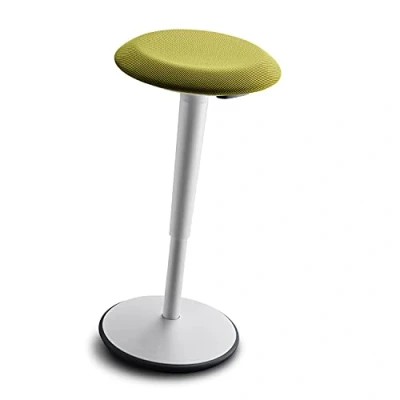 Imagen de Sedus se:fit Taburete ergonómico, de pie, Soporte Color Verde, Gris, plástico, pie Goma, 53 80 cm Altura Ajustable