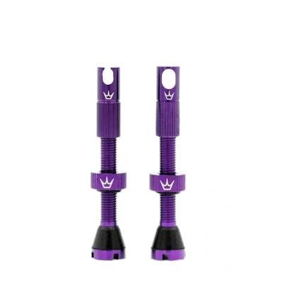 Imagen de Peaty&#039;s X Chris King MK2 Válvulas sin cámara Presta Bicicleta, Unisex, Violeta, 42mm