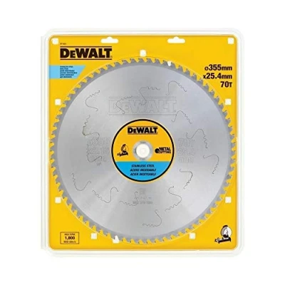 Imagen de DEWALT DT1921 QZ Hoja para sierra circular estacionaria 355x25.4mm 70D Acero inoxidable MMJ +10º