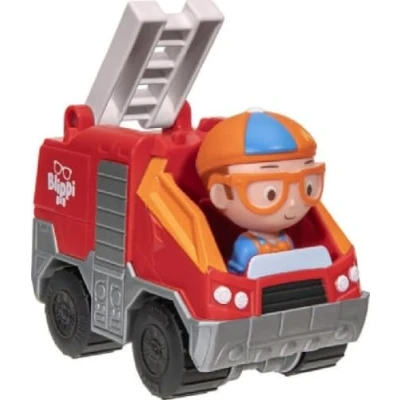 Imagen de EPHIIONIY Blippi Mini Vehículo 1 Unidad, Modelo surtido de Camión Basura, Bomberos, Móvil, Monster Truck, BLP0002