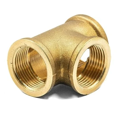 Imagen de Accesorios latón roscados (Te 90˚ H/H/H, 1/2&quot;)
