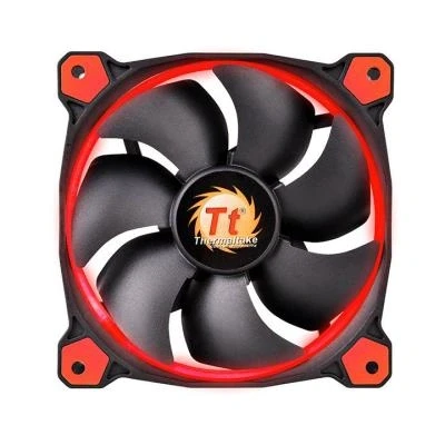 Imagen de Thermaltake Riing 12 LED Ventilador de 120 mm, Color Rojo
