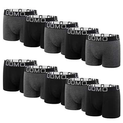 Imagen de L&amp;K Bóxer de Algodón para Hombre Pack 10 Multicolore 1116G Gr. 4XL