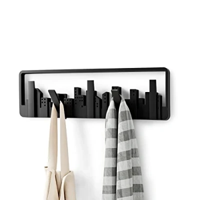 Imagen de Umbra 318190 040 Percha de pared Skyline Multi Negro