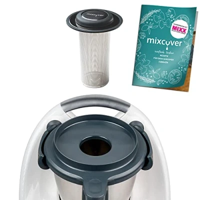 Imagen de Colador de té acero inoxidable/filtro adecuado para Thermomix TM6 / TM5 TM Friend ¡Novedad mundial! ¡Mejor que una tetera!