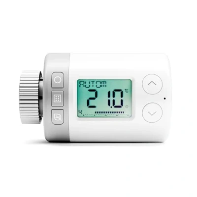 Imagen de Honeywell Home válvula de termostato inteligente para radiador, control HR 10 ETRV, termostática programable, controlador calefacción central digital, color blanco, paquete 2