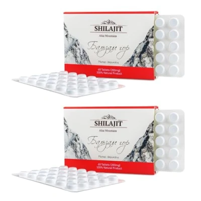 Imagen de Shilajit Mumijo de Altai Mountain Balm 2x60 (120) cápsulas un producto 100% natural 200 mg