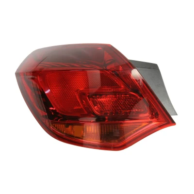 Imagen de TYC 11 11648 01 2 Piloto trasero izquierda Parte exterior Rojo sin portalámparas OPEL: Astra J Hatchback