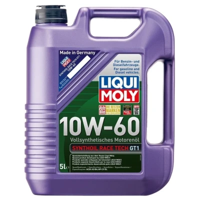 Imagen de Liqui Moly Synthoil Race Tech GT1 10W 60 5L Aceite de motor 8909 RENAULT: MEGANE 2, CLIO 3, TOYOTA: Land Cruiser 80, Corolla Verso