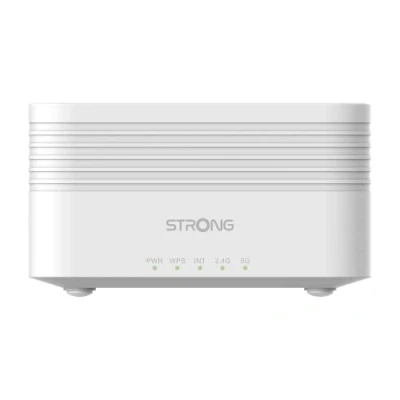 Imagen de STRONG Atria Wi Fi Mesh AX3000 Add On Amplificador para cobertura y velocidad, 6, doble banda, punto de acceso enrutador, extensión