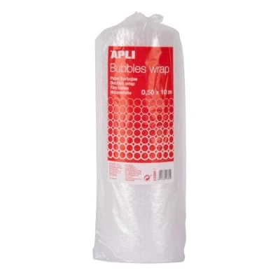 Imagen de rollo plastico burbuja apli 0,50x10 m