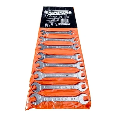 Imagen de Brueder Mannesmann Werkzeuge M 110 08, Llave de doble boca, pack 8 unidades