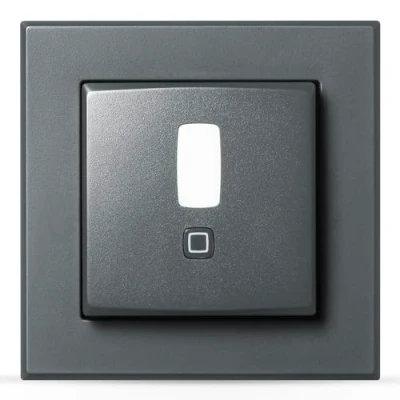Imagen de Homematic IP Smart Home Detector de Movimiento para Marco 55 Puertas (Interior, Antracita)