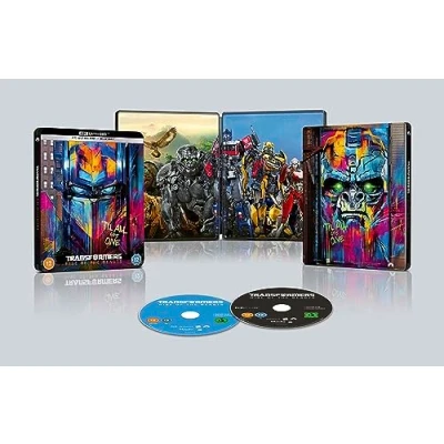 Imagen de Transformers: Rise of the Beasts 4K UHD + Blu ray Steelbook [Region A &amp; B C]